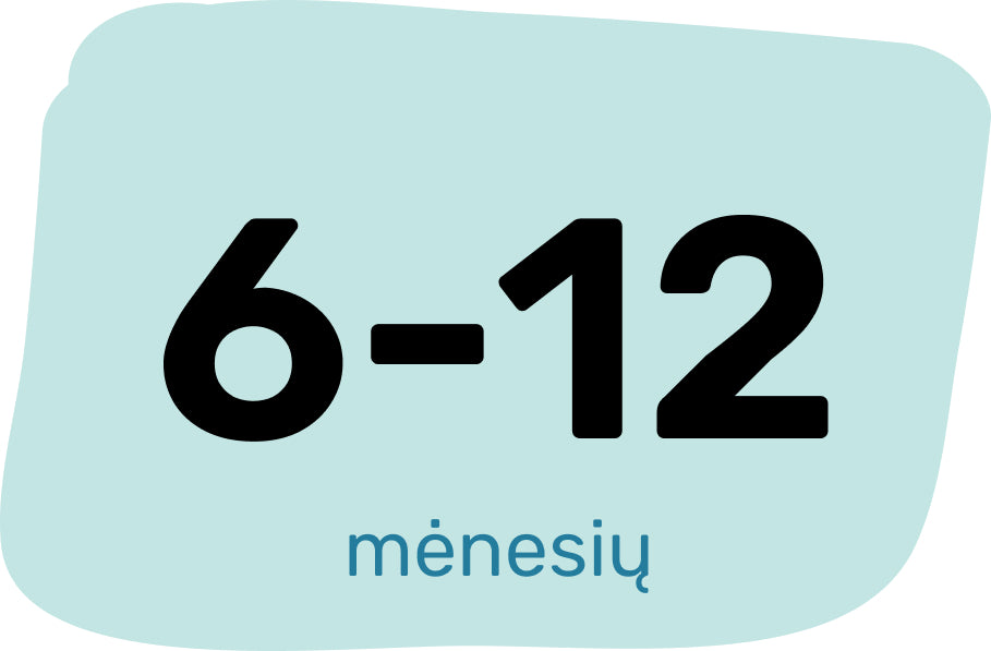 6-12 mėnesių kūdikiams